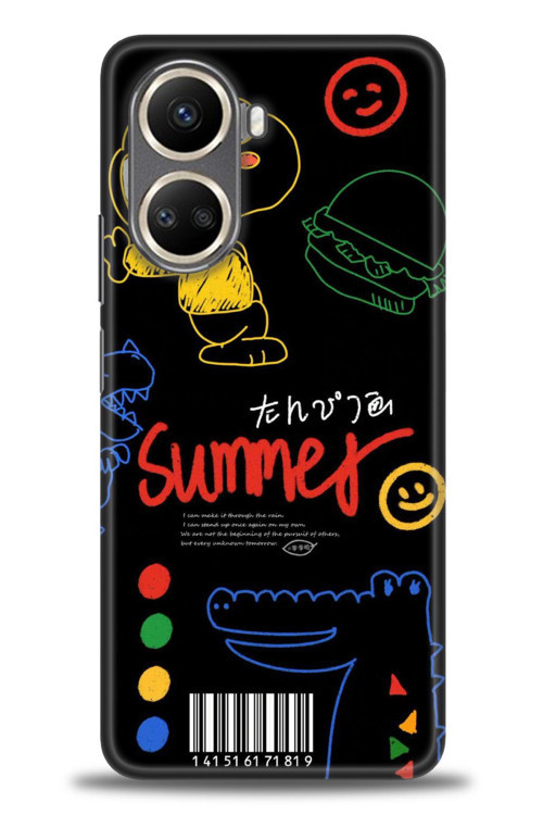 Realme 10 4G Kılıf HD Baskılı Kılıf - Summer