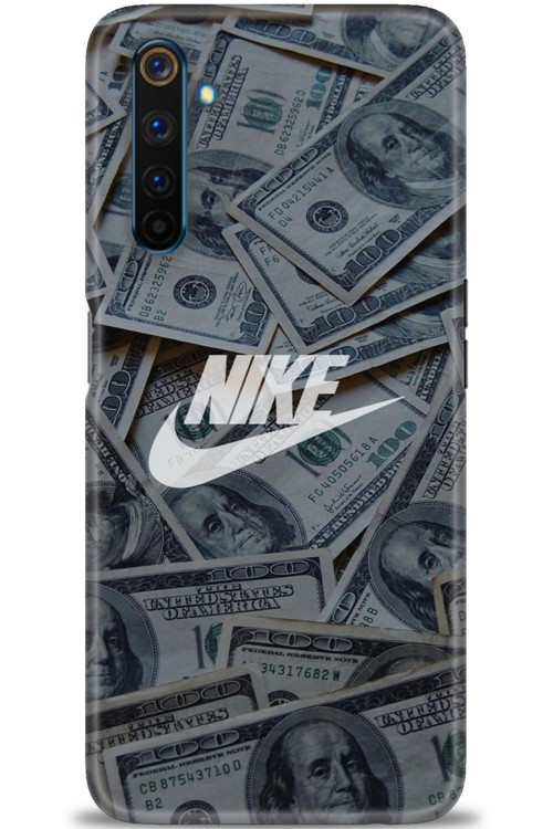 Realme 6 Pro Kılıf HD Baskılı Kılıf - Nike Dolar