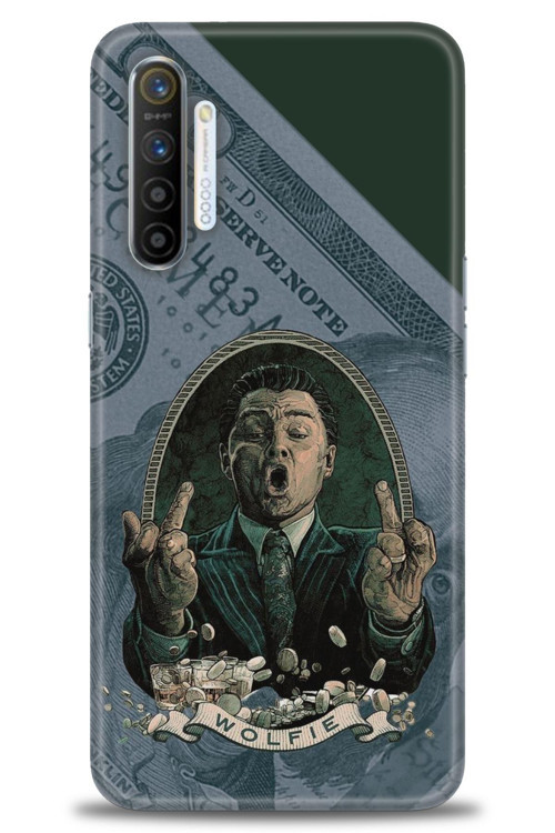 Realme XT Kılıf HD Baskılı Kılıf - Dolar