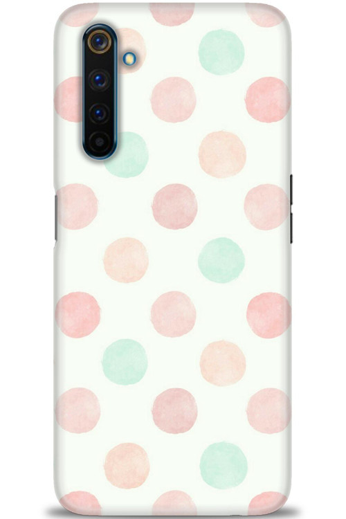 Realme 6 Pro Kılıf HD Baskılı Kılıf - Blue Pink