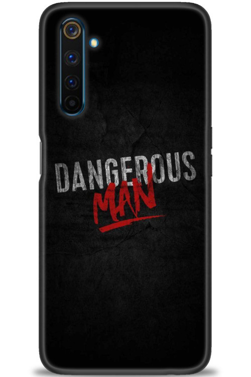 Realme 6 Pro Kılıf HD Baskılı Kılıf - Dangerous Man