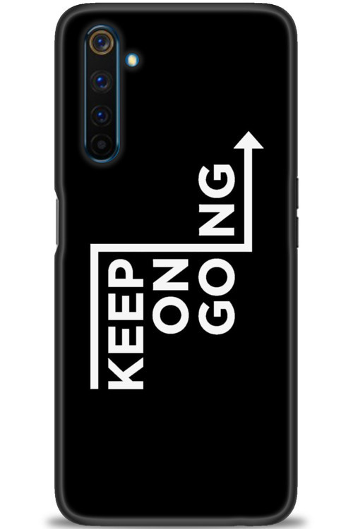 Realme 6 Pro Kılıf HD Baskılı Kılıf - Keep On Going