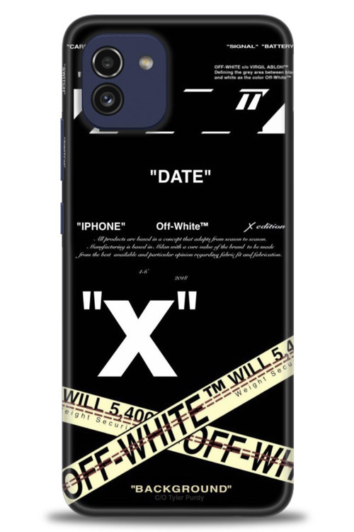 Samsung Galaxy A03 Kılıf HD Baskılı Kılıf - Date