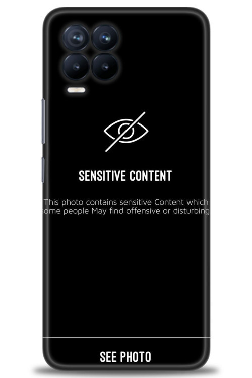 Realme 8 Pro Kılıf HD Baskılı Kılıf - Sensitive Content