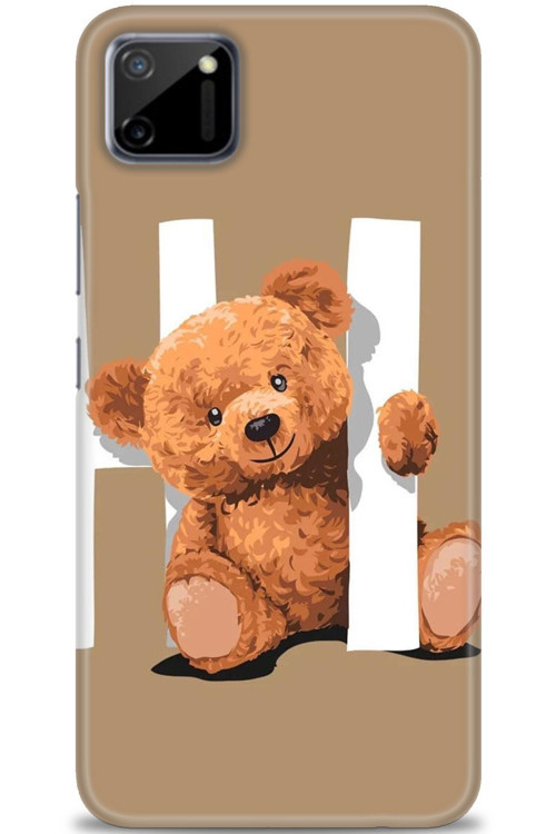 Realme C11 Kılıf HD Baskılı Kılıf - Teddy Hı