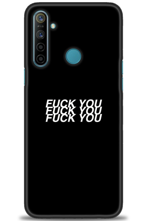 Realme 5i Kılıf HD Baskılı Kılıf - You You You
