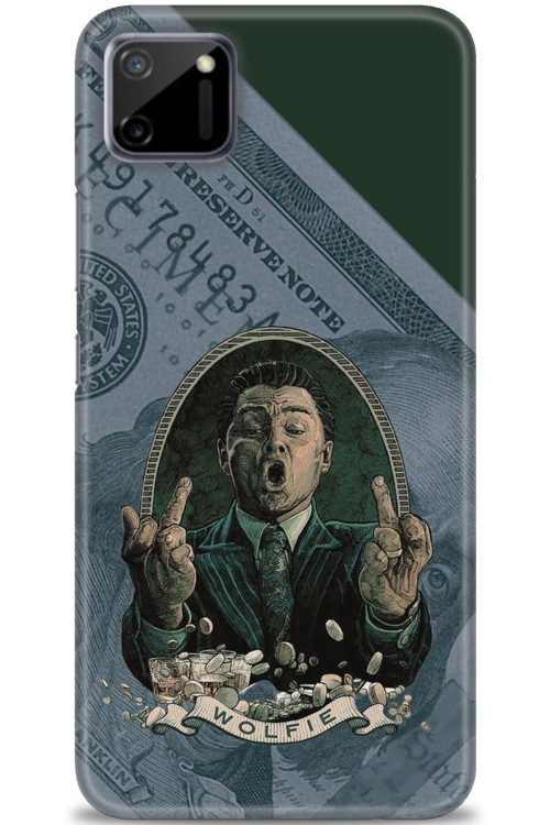 Realme C11 Kılıf HD Baskılı Kılıf - Dolar
