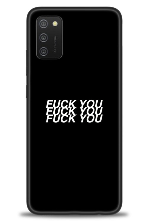 Samsung Galaxy A02S Kılıf HD Baskılı Kılıf - You You You