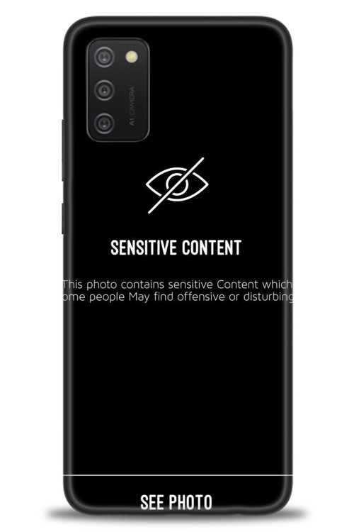 Samsung Galaxy A02S Kılıf HD Baskılı Kılıf - Sensitive Content