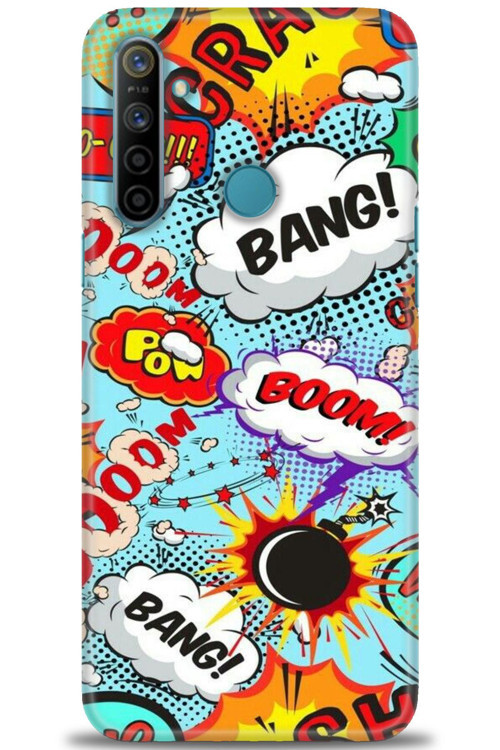 Realme 6i Kılıf HD Baskılı Kılıf - Bang Boom
