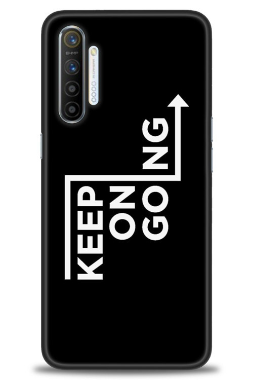 Realme XT Kılıf HD Baskılı Kılıf - Keep On Going