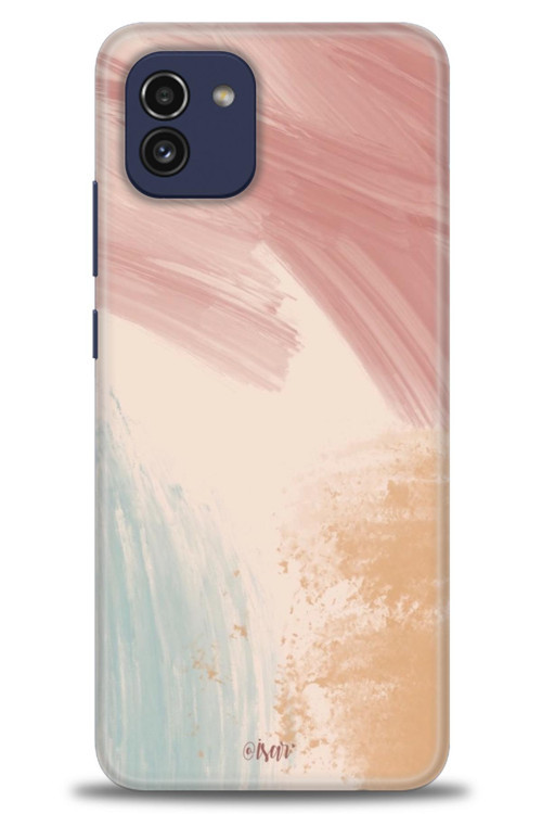 Samsung Galaxy A03 Kılıf HD Baskılı Kılıf - Soft Renkler