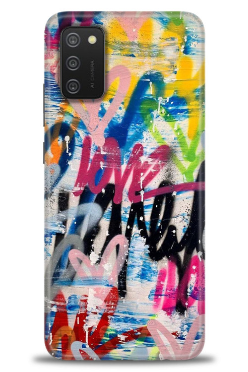 Samsung Galaxy A02S Kılıf HD Baskılı Kılıf - Lovee