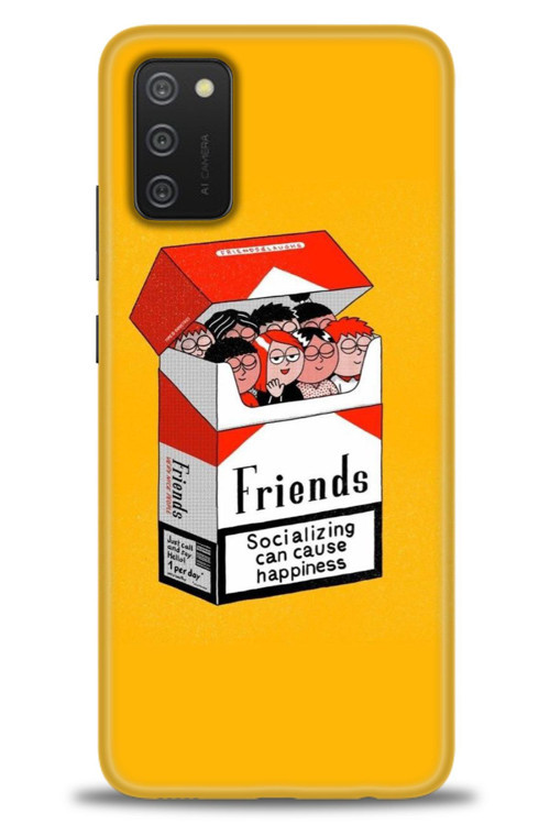 Samsung Galaxy A02S Kılıf HD Baskılı Kılıf - Friends