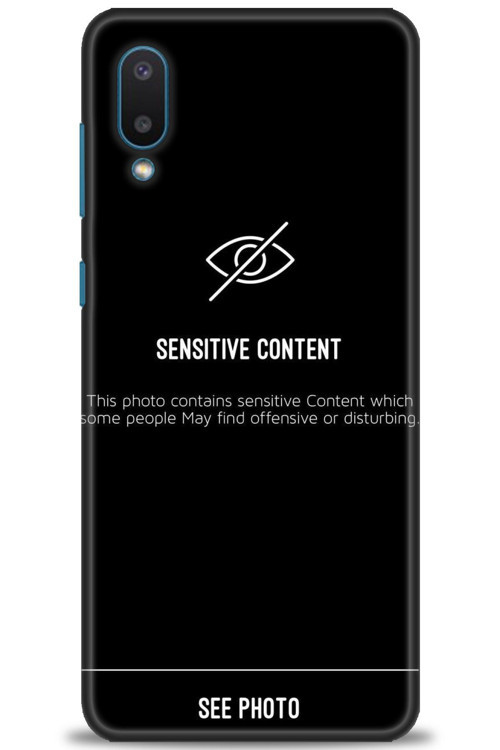 Samsung Galaxy A02 Kılıf HD Baskılı Kılıf - Sensitive Content