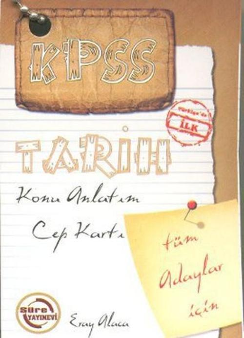 KPSS Tarih Konu Anlatım Cep Kartı