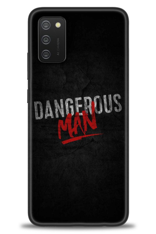 Samsung Galaxy A02S Kılıf HD Baskılı Kılıf - Dangerous Man