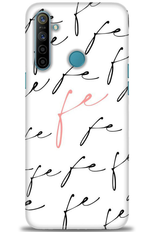Realme C3 Kılıf HD Baskılı Kılıf - Fe