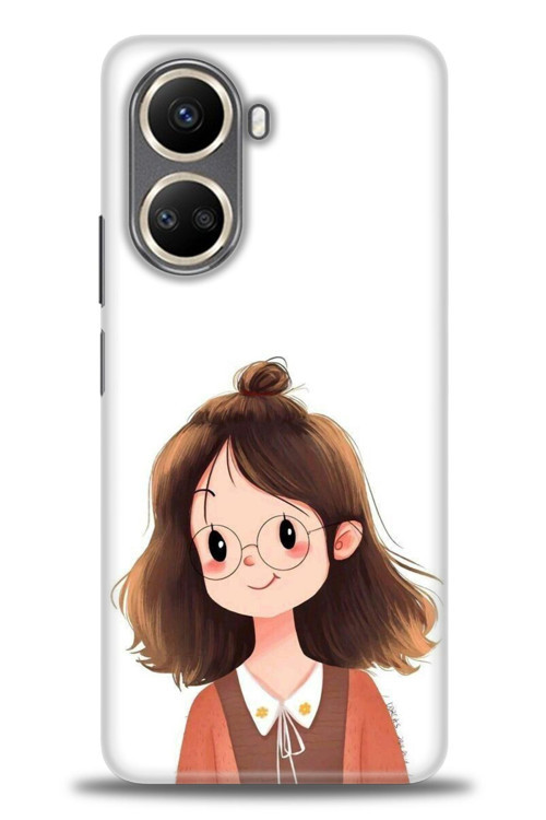 Realme 10 4G Kılıf HD Baskılı Kılıf - Tatlı Kız