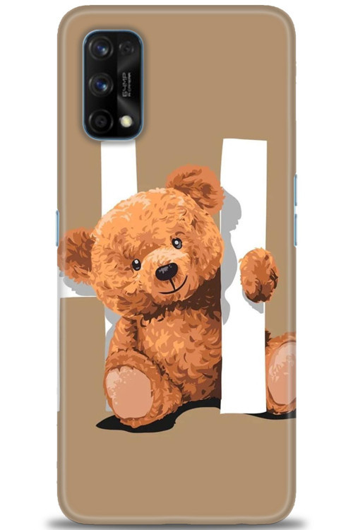 Realme 7 Pro Kılıf HD Baskılı Kılıf - Teddy Hı