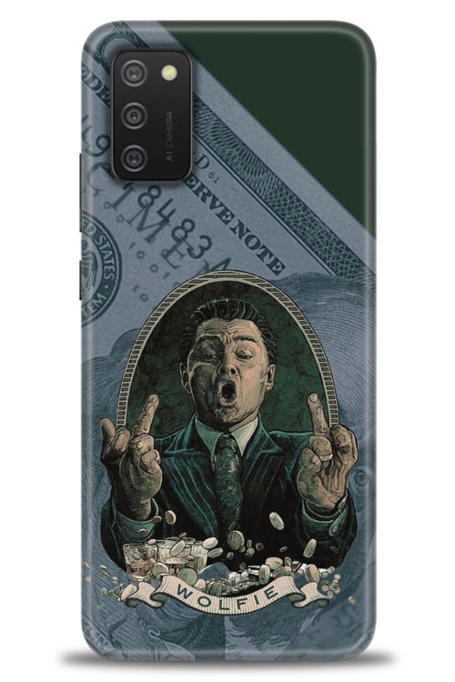 Samsung Galaxy A03S Kılıf HD Baskılı Kılıf - Dolar