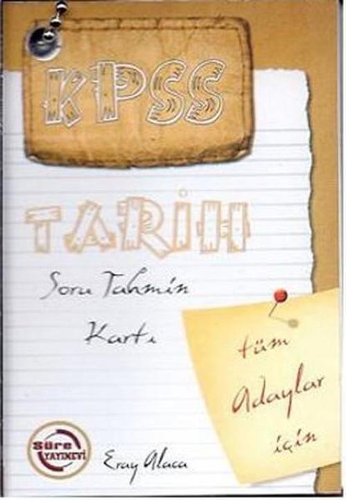 KPSS Tarih Soru Tahmin Kartı