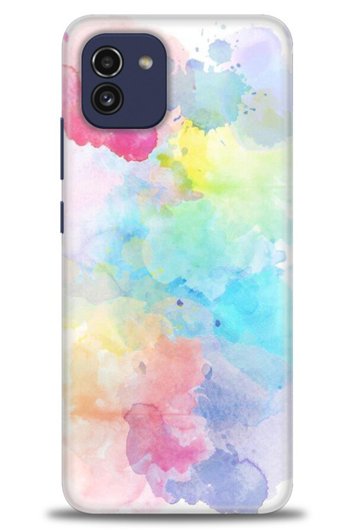 Samsung Galaxy A03 Kılıf HD Baskılı Kılıf - Renk Paleti