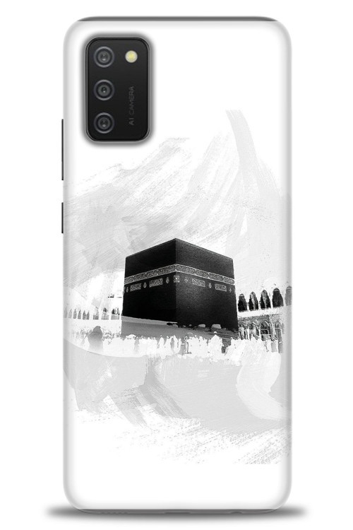 Samsung Galaxy A03S Kılıf HD Baskılı Kılıf - Kabe-i Münevvere