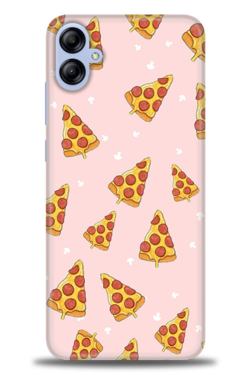 Samsung Galaxy A04E Kılıf HD Baskılı Kılıf - Pizza Dilimleri