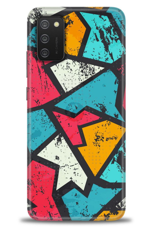 Samsung Galaxy A02S Kılıf HD Baskılı Kılıf - Grafiti