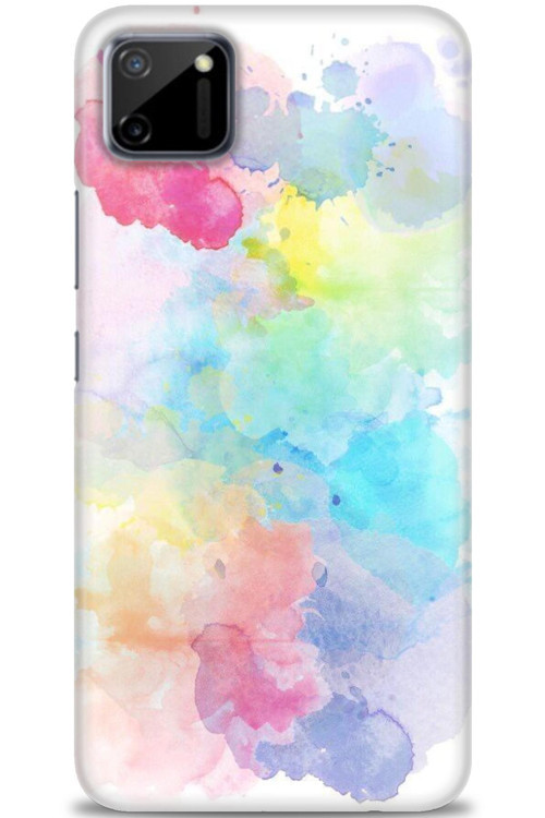 Realme C11 Kılıf HD Baskılı Kılıf - Renk Paleti