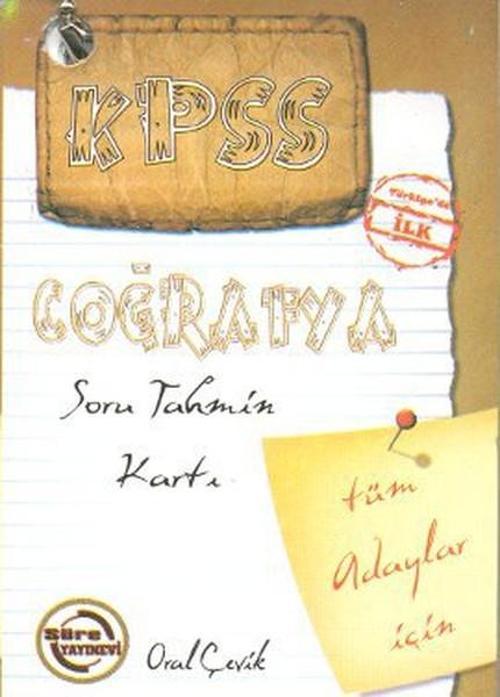 KPSS Coğrafya Soru Tahmin Kartı