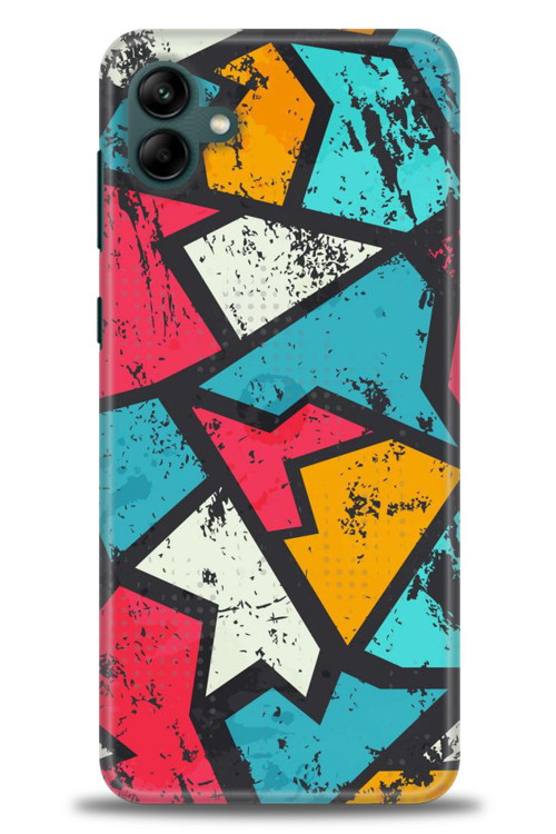 Samsung Galaxy A04 Kılıf HD Baskılı Kılıf - Grafiti