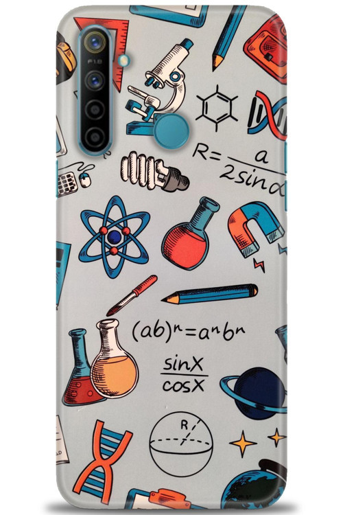 Realme C3 Kılıf HD Baskılı Kılıf - Formüller