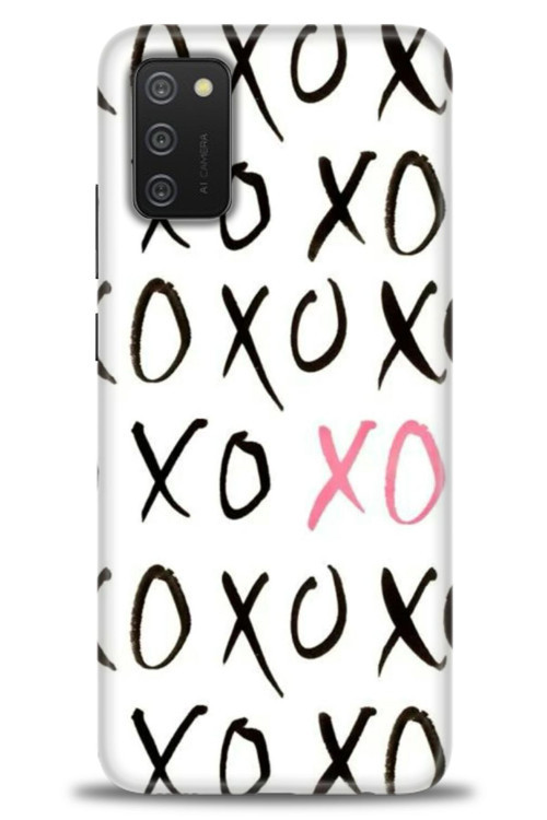 Samsung Galaxy A03S Kılıf HD Baskılı Kılıf - XOXO