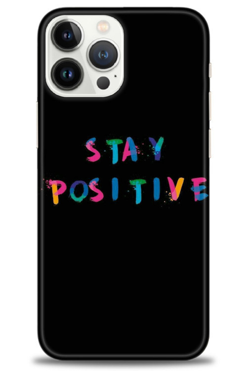 Realme C53 Kılıf HD Baskılı Kılıf - Stay Positive