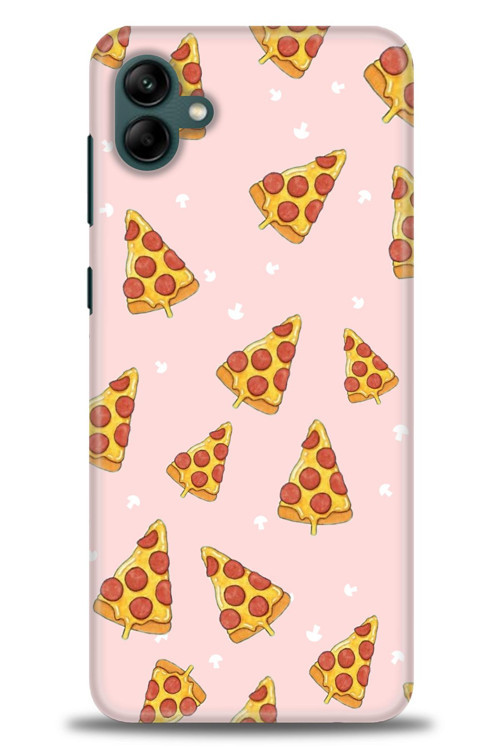Samsung Galaxy A04 Kılıf HD Baskılı Kılıf - Pizza Dilimleri
