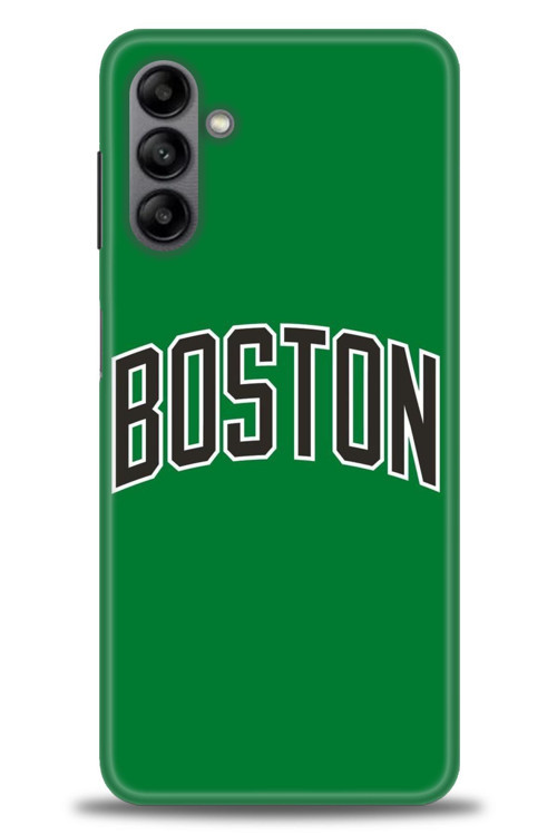 Samsung Galaxy A04S Kılıf HD Baskılı Kılıf - Boston Yeşil