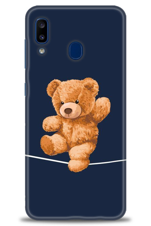 Samsung Galaxy A20 Kılıf HD Baskılı Kılıf - İpteki Teddy