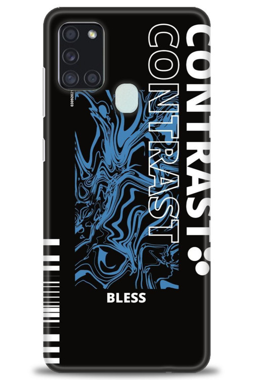 Samsung Galaxy A21S Kılıf HD Baskılı Kılıf - Bless