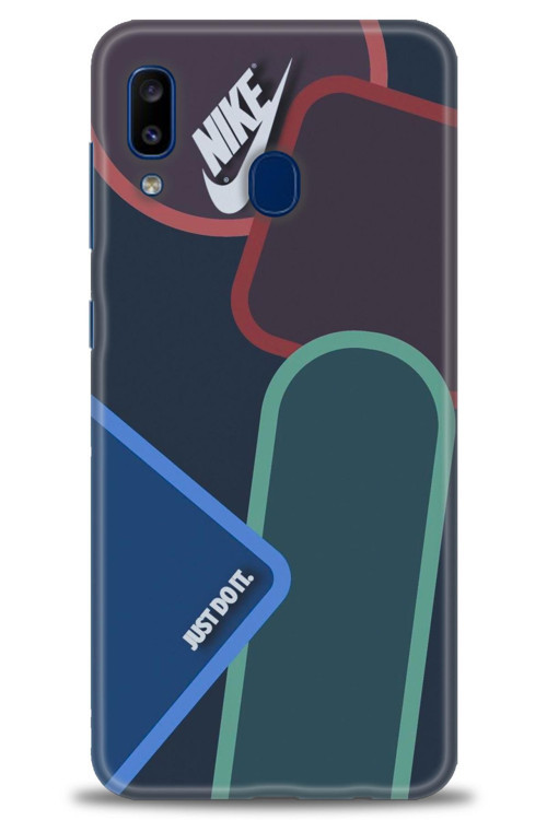 Samsung Galaxy A20 Kılıf HD Baskılı Kılıf - Just Do It