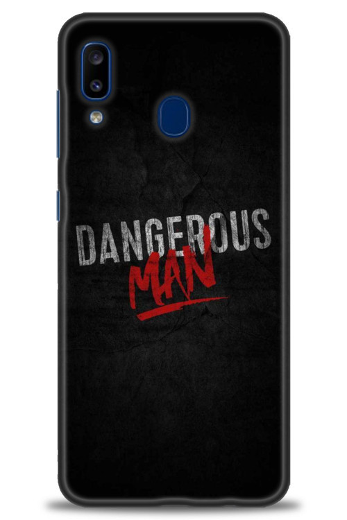 Samsung Galaxy A20 Kılıf HD Baskılı Kılıf - Dangerous Man