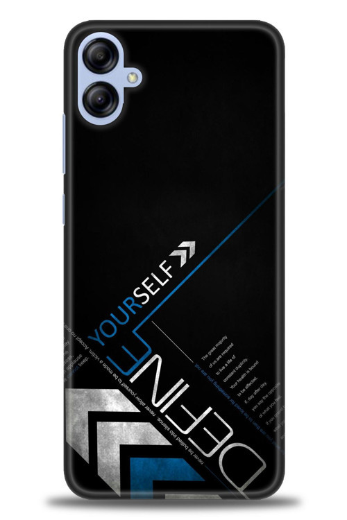 Samsung Galaxy A04E Kılıf HD Baskılı Kılıf - Yourself