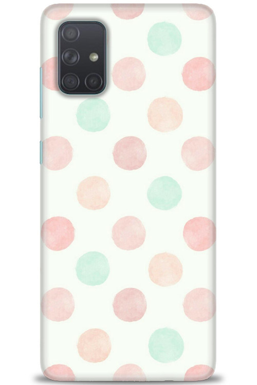 Samsung Galaxy A51 Kılıf HD Baskılı Kılıf - Blue Pink