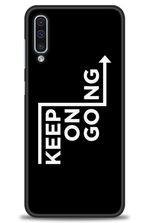 Samsung Galaxy A30S Kılıf HD Baskılı Kılıf - Keep On Going