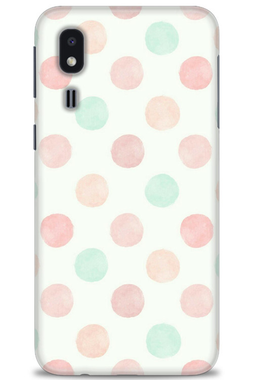Samsung Galaxy A2 Core Kılıf HD Baskılı Kılıf - Blue Pink