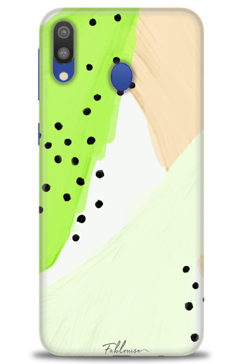 Samsung Galaxy A10S Kılıf HD Baskılı Kılıf - Fıstık Yeşili