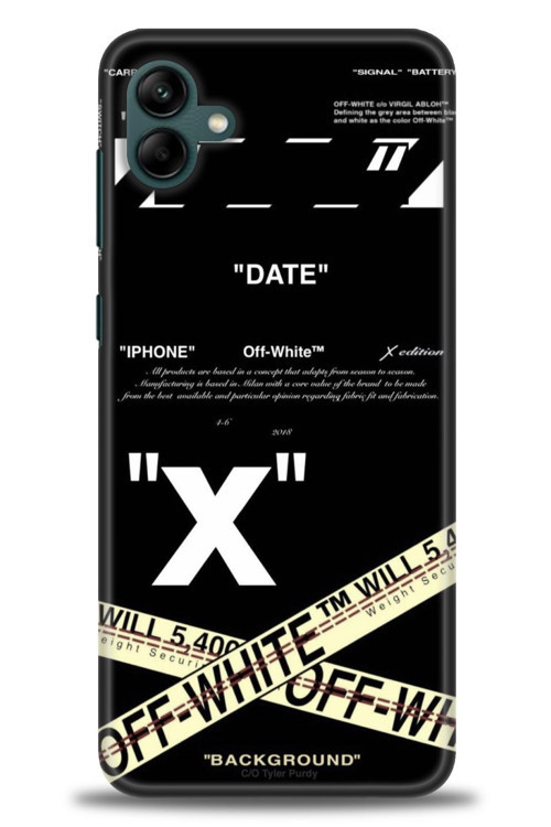 Samsung Galaxy A04 Kılıf HD Baskılı Kılıf - Date
