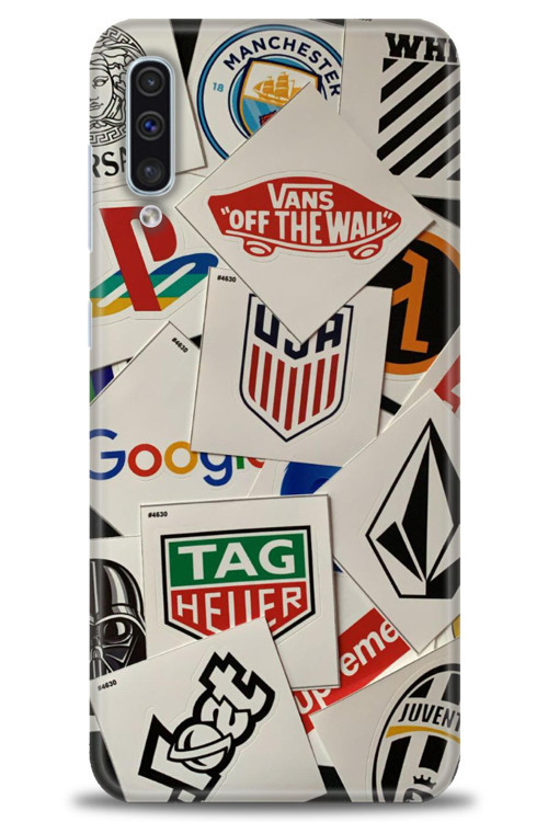 Samsung Galaxy A50 Kılıf HD Baskılı Kılıf - Off The Wall