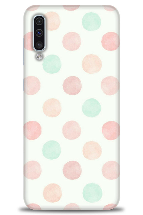 Samsung Galaxy A50S Kılıf HD Baskılı Kılıf - Blue Pink
